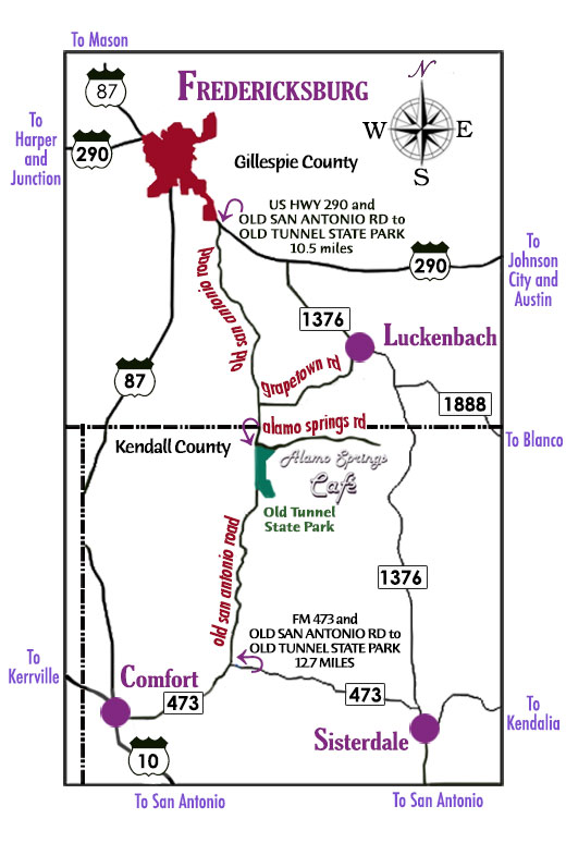 Old Tunnel State Park Fredericksburg Texas