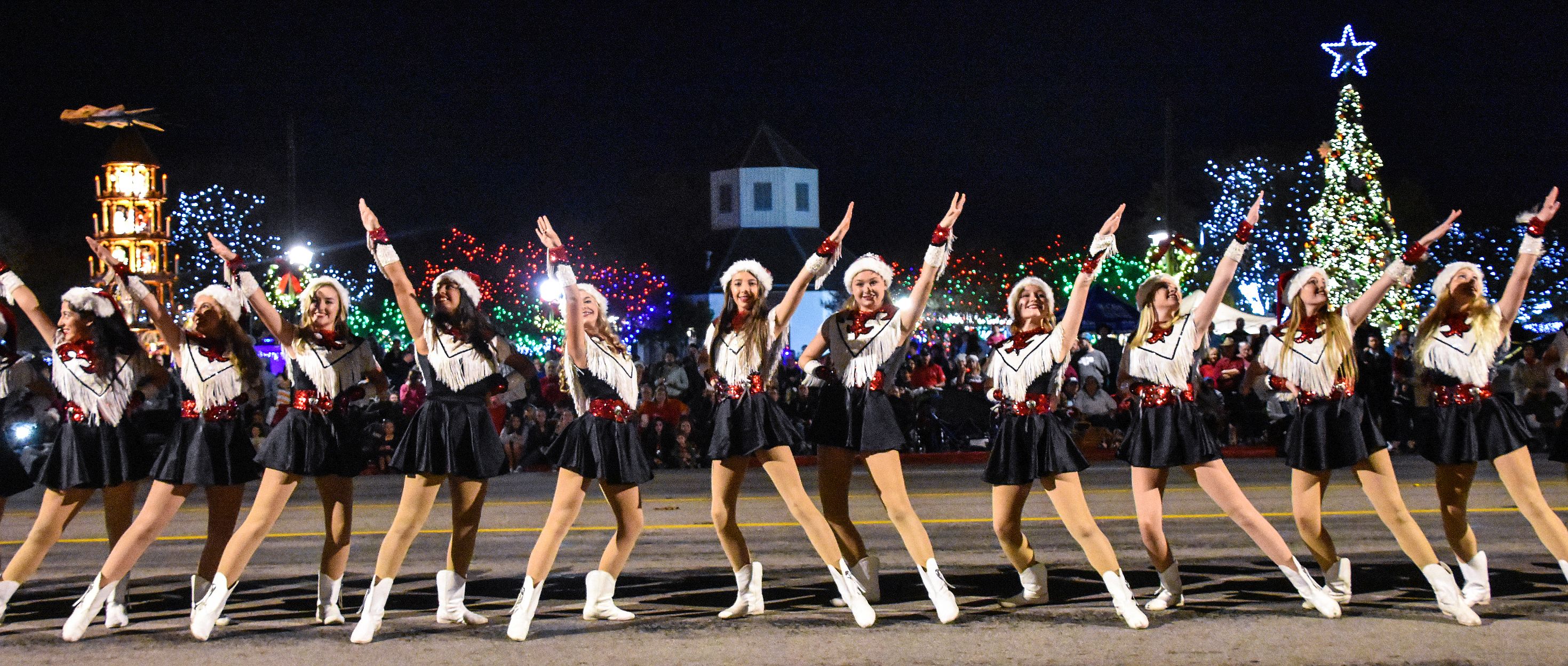 Chamber Light The Night Christmas Parade Holiday Village Of Sharing 