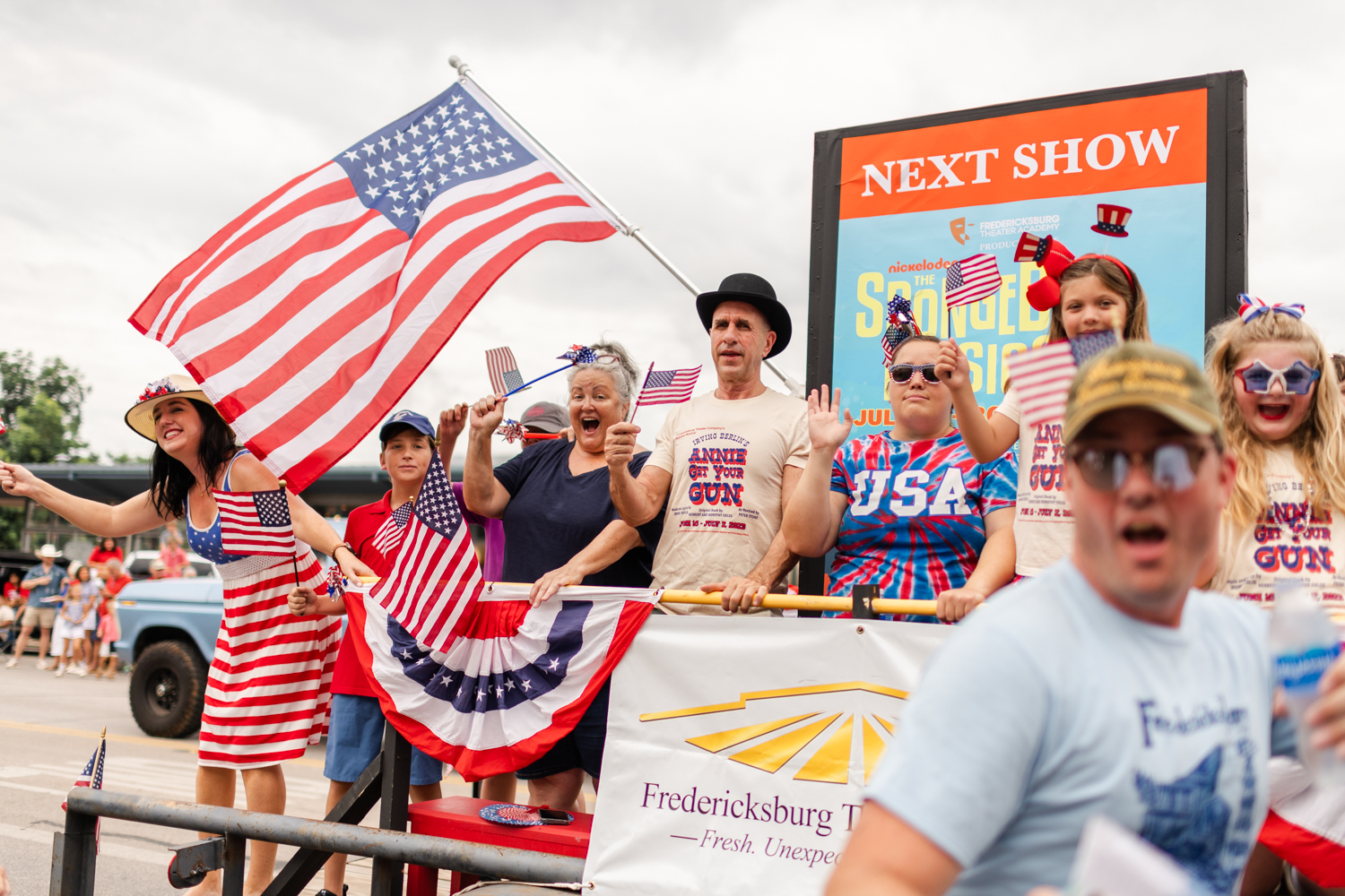 fourth of july parade fredericksburg va