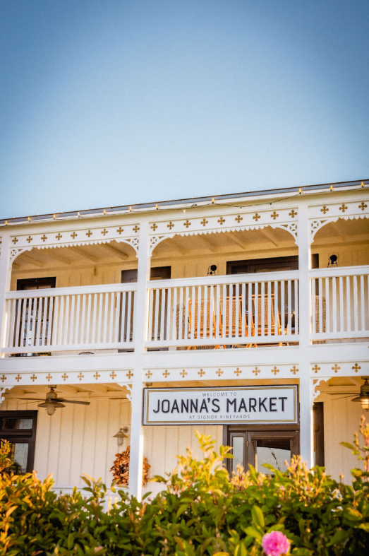 Signor Vineyards: Joanna’s Market Pop Up