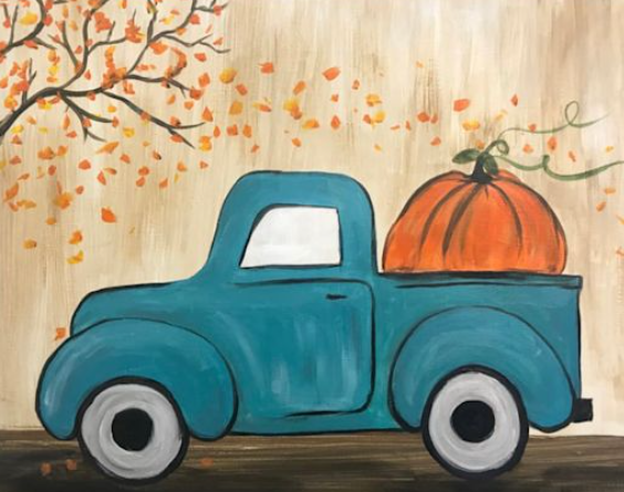 Paint & Sip “Fall Truck”