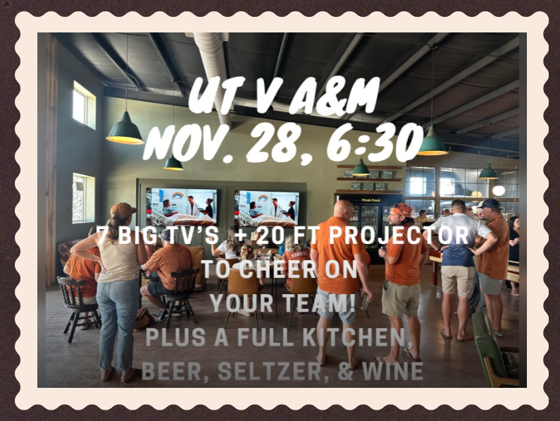 UT vs. Texas A&M Watch Party at Witcher Brewing