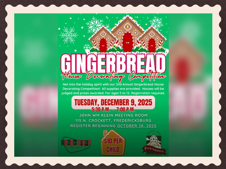 Gingerbread House Decorating Competition