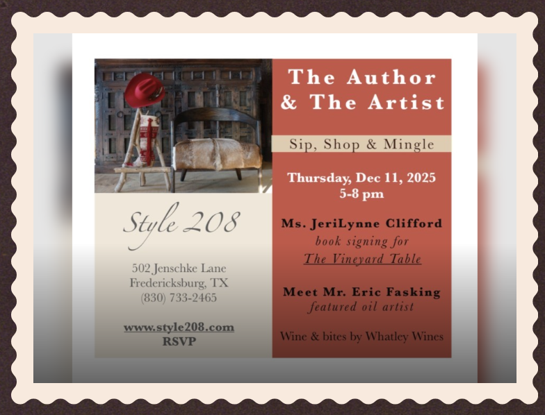 The Author & The Artist at Style 208