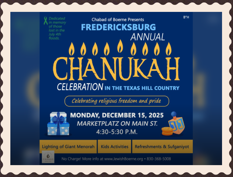 Fredericksburg Chanukah Celebration