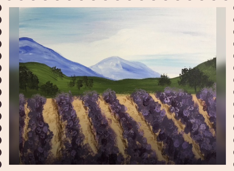 Paint & Sip “Lavender Field”