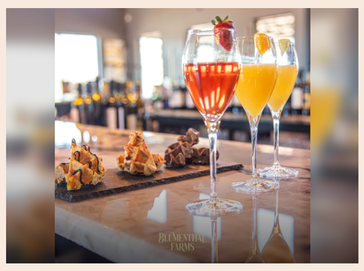 Waffles & Mimosa Pairing