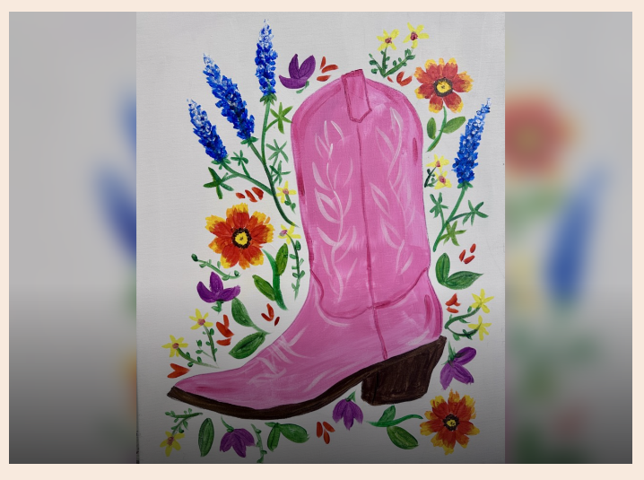 Paint & Sip “Texas Two Step”