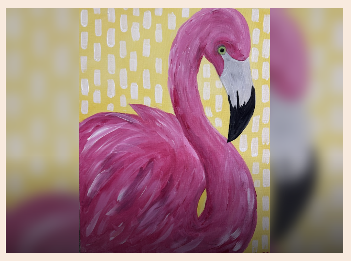 Paint & Sip “Flamingo”