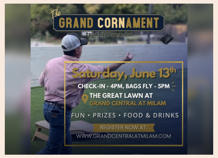 Grand Cornament- Cornhole Tournament