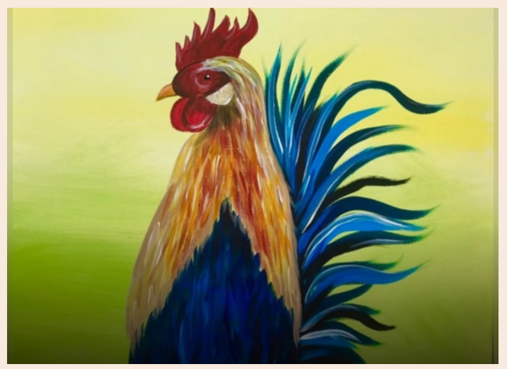 Paint & Sip “Rooster