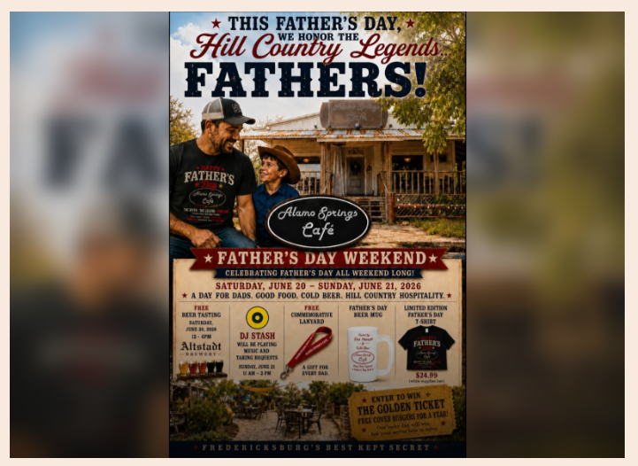 Hill Country Legends Father’s Day Week