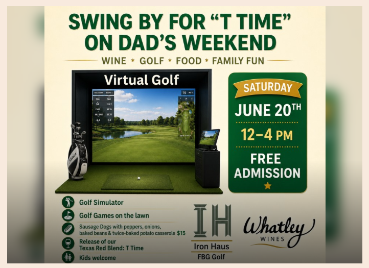 Dad’s Weekend T Time