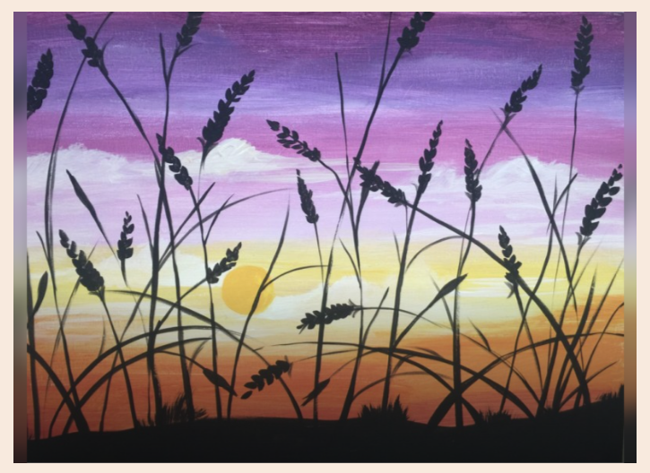 Paint & Sip “Sunset Field”