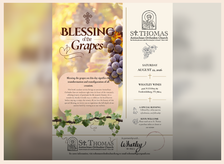 Blessing of the Grapes