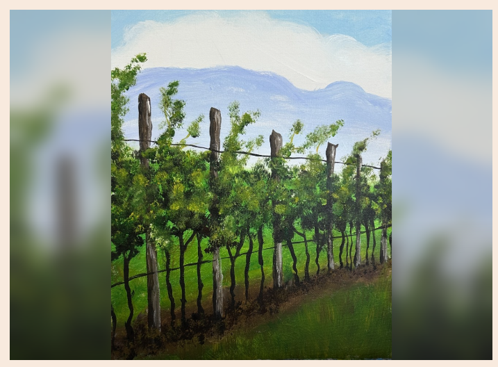 Paint & Sip “Grape Vines”