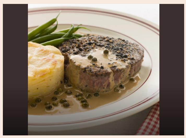 French Bistro Classics: Steak au Poivre & Parisian Comforts Cooking Class
