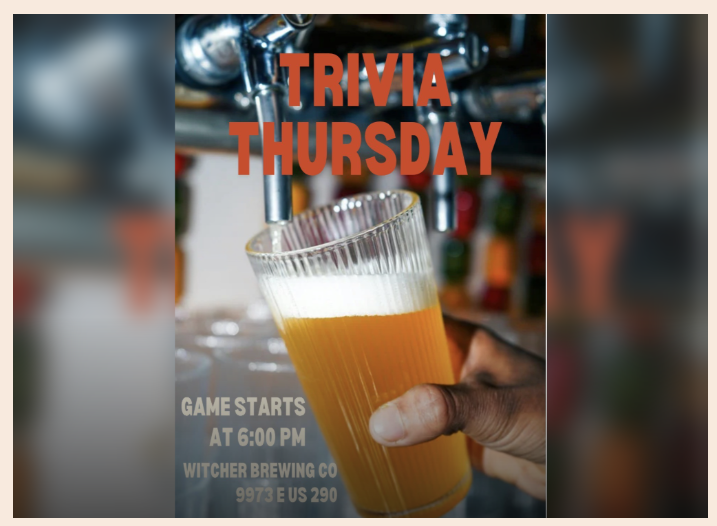 Trivia at Witcher Brewing