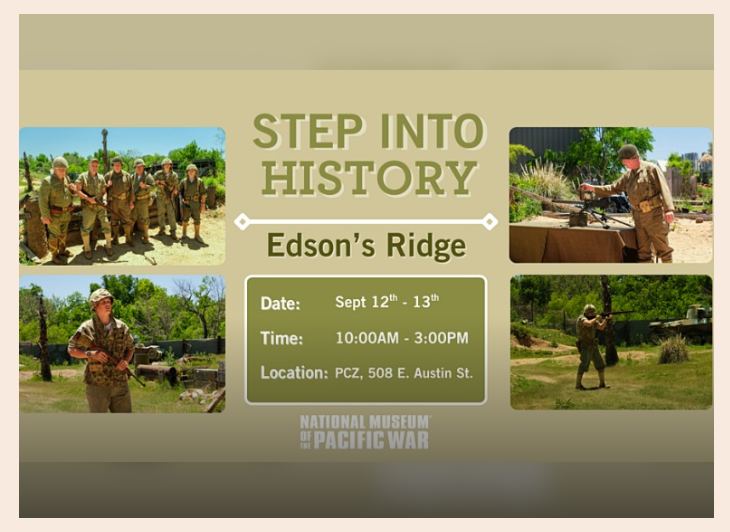 Step Into History: Edson’s Ridge