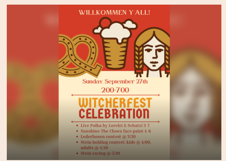 WitcherFest- Oktoberfest Celebration @ Witcher Brewing