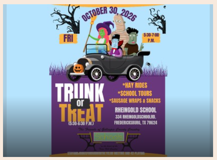 Trunk or Treat