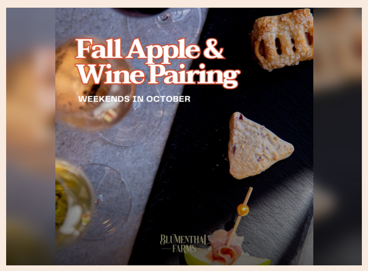 Fall Apple & Wine Pairing
