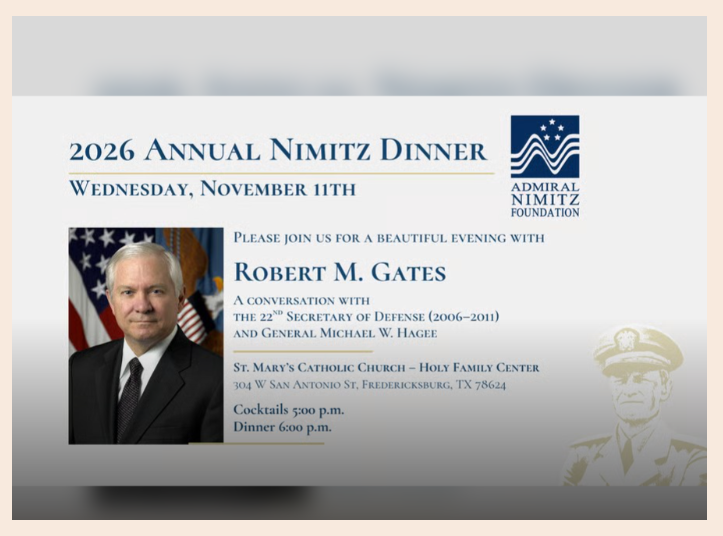 2026 Nimitz Dinner