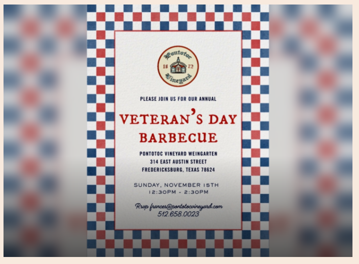 Veteran’s Day Barbecue